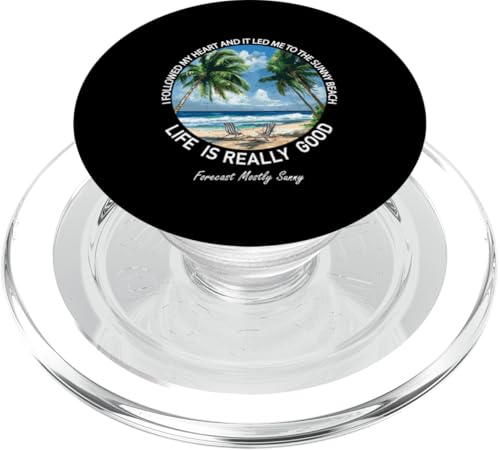 Life Is Really Good Kokospalmen Retro Tropical Summer PopSockets PopGrip für MagSafe Life Is Really Good Kokospalmen Retro Tropical Summer PopSockets PopGrip für MagSafe von Life Is Really Good Summer Beach Vacation Graphic
