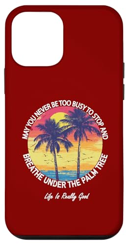 Life Is Really Good Palme Sommer Strand Urlaub Grafik Hülle für iPhone 12 mini Life Is Really Good Palme Sommer Strand Urlaub Grafik Hülle für iPhone 12 mini von Life Is Really Good Summer Beach Vacation Graphic