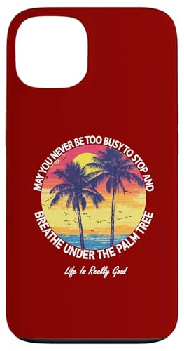 Life Is Really Good Palme Sommer Strand Urlaub Grafik Hülle für iPhone 13 Life Is Really Good Palme Sommer Strand Urlaub Grafik Hülle für iPhone 13 von Life Is Really Good Summer Beach Vacation Graphic