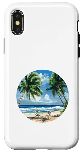 Life Is Really Good Palme Sommer Strand Urlaub Grafik Hülle für iPhone X/XS Life Is Really Good Palme Sommer Strand Urlaub Grafik Hülle für iPhone X/XS von Life Is Really Good Summer Beach Vacation Graphic