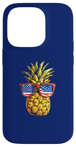 Life Is Really Good Pineapple Strandsonnenbrille mit US-Flagge Hülle für iPhone 14 Pro Life Is Really Good Pineapple Strandsonnenbrille mit US-Flagge Hülle für iPhone 14 Pro von Life Is Really Good Summer Beach Vacation Graphic