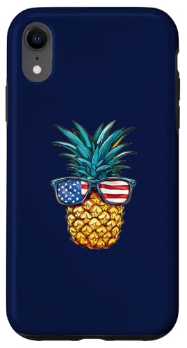 Life Is Really Good Pineapple Strandsonnenbrille mit US-Flagge Hülle für iPhone XR Life Is Really Good Pineapple Strandsonnenbrille mit US-Flagge Hülle für iPhone XR von Life Is Really Good Summer Beach Vacation Graphic