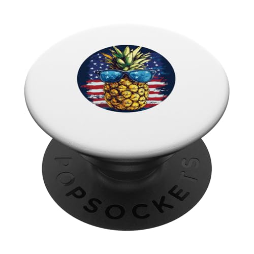 Life Is Really Good Pineapple Strandsonnenbrille mit US-Flagge PopSockets Klebender PopGrip Life Is Really Good Pineapple Strandsonnenbrille mit US-Flagge PopSockets Klebender PopGrip von Life Is Really Good Summer Beach Vacation Graphic