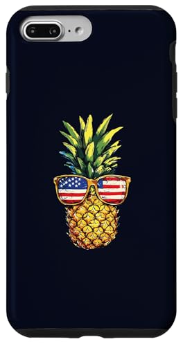 Life Is Really Good Pineapple USA Flag Beach Sunglasses Hülle für iPhone 7 Plus/8 Plus Life Is Really Good Pineapple USA Flag Beach Sunglasses Hülle für iPhone 7 Plus/8 Plus von Life Is Really Good Summer Beach Vacation Graphic
