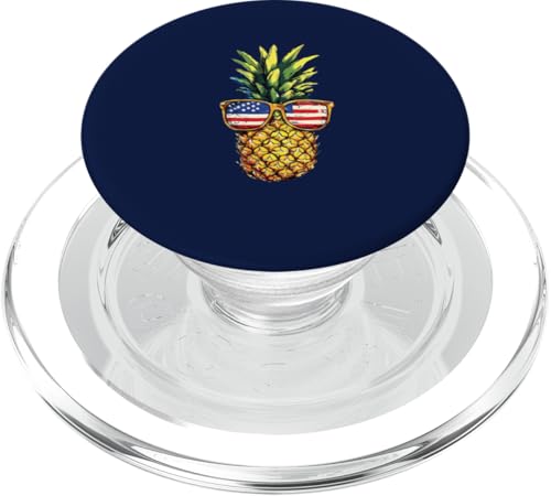 Life Is Really Good Pineapple USA Flag Beach Sunglasses PopSockets PopGrip für MagSafe Life Is Really Good Pineapple USA Flag Beach Sunglasses PopSockets PopGrip für MagSafe von Life Is Really Good Summer Beach Vacation Graphic