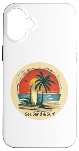 Life Is Really Good Summer Palm Beach Surfen Surfer Hawaii Hülle für iPhone 16 Plus Life Is Really Good Summer Palm Beach Surfen Surfer Hawaii Hülle für iPhone 16 Plus von Life Is Really Good Summer Beach Vacation Graphic