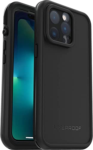 LifeProof FRRE Series wasserdichte Schutzhülle für iPhone 13 Pro (nur für die Modelle), Schwarz, 77-85567 von LifeProof