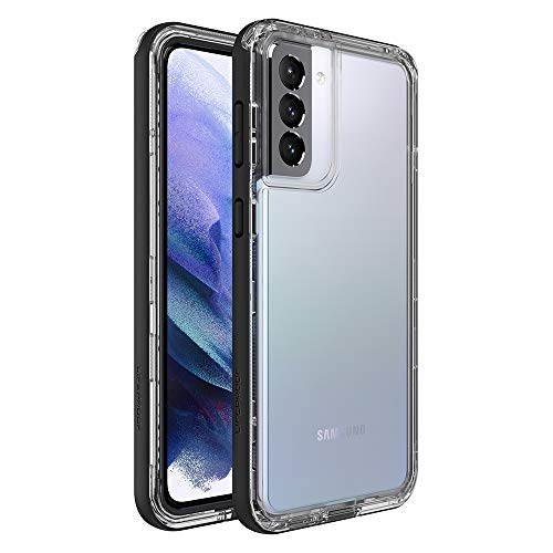 LifeProof Next Series Schutzhülle für Galaxy S21 + 5G (nur – passt Nicht in Übergröße oder Ultra) – Schwarz (transparent/schwarz) von LifeProof