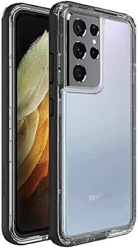 LifeProof Next Series Schutzhülle für Samsung Galaxy S21 Ultra 5G (nur in Einzelhandelsverpackung), Schwarz / Schwarz von LifeProof