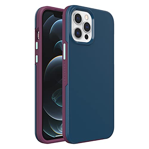 LifeProof SEE Hülle für iPhone 12 Pro Max mit MagSafe, stoßfest, Sturzschutz bis 2 Meter, ultraschlank, schützende transparente Hülle, Nachhaltig hergestellt, Blau LifeProof SEE Hülle für iPhone 12 Pro Max mit MagSafe, stoßfest, Sturzschutz bis 2 Meter, ultraschlank, schützende transparente Hülle, Nachhaltig hergestellt, Blau von LifeProof