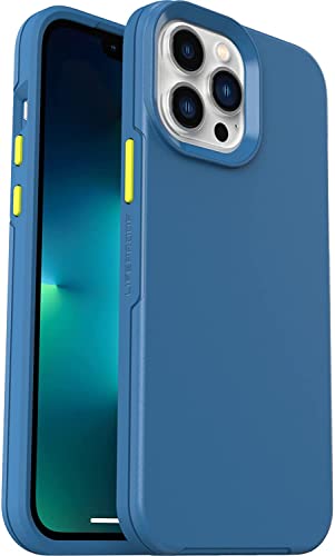 LifeProof SEE Hülle für iPhone 13 Pro Max/iPhone 12 Pro Max mit MagSafe, stoßfest, Sturzschutz bis 2 Meter, ultraschlank, schützende transparente Hülle, Nachhaltig hergestellt, Blau von LifeProof