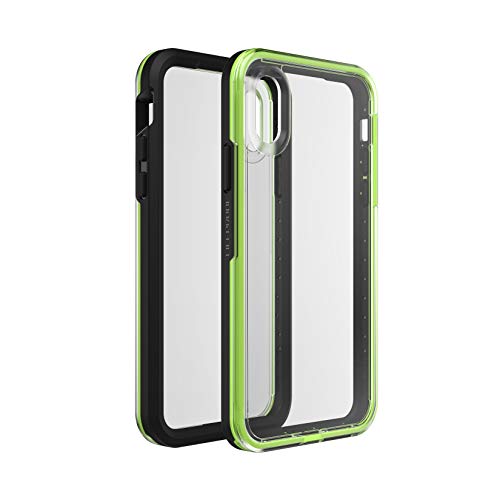 LifeProof Slam sturzsichere Schutzhülle für iPhone X/Xs Night Flash, schwarz/grün von LifeProof