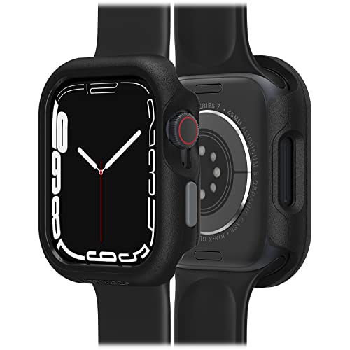 LifeProof Umweltfreundliches Uhrengehäuse für Apple Watch Serie 7 (45 mm) – Pavement (schwarz) von LifeProof