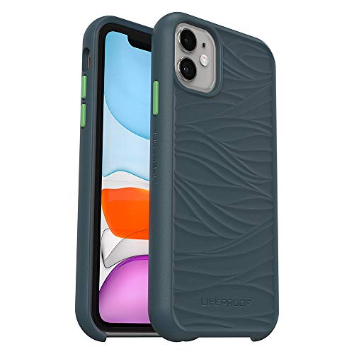 LifeProof Wake Hülle für iPhone 11 / iPhone XR, stoßfest, Sturzschutz bis 2 Meter, schlanke schützende Hülle, Nachhaltig hergestellt aus recyceltem Ozeanplastik, Grau von LifeProof