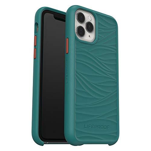 LifeProof Wake Hülle für iPhone 11 Pro, stoßfest, Sturzschutz bis 2 Meter, schlanke schützende Hülle, Nachhaltig hergestellt aus recyceltem Ozeanplastik, Blaugrün von LifeProof