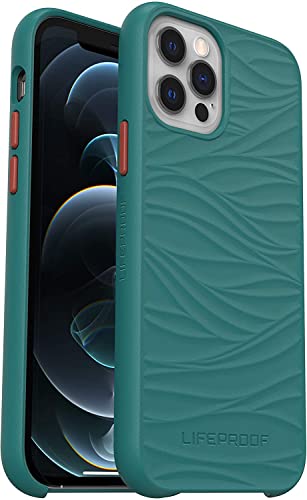 LifeProof Wake Hülle für iPhone 12 / iPhone 12 Pro, stoßfest, Sturzschutz bis 2 Meter, schlanke schützende Hülle, Nachhaltig hergestellt aus recyceltem Ozeanplastik, Blaugrün von LifeProof