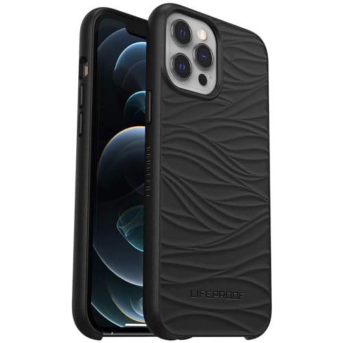 LifeProof Wake Hülle für iPhone 12 Pro Max, stoßfest, Sturzschutz bis 2 Meter, schlanke schützende Hülle, Nachhaltig hergestellt aus recyceltem Ozeanplastik, Schwarz LifeProof Wake Hülle für iPhone 12 Pro Max, stoßfest, Sturzschutz bis 2 Meter, schlanke schützende Hülle, Nachhaltig hergestellt aus recyceltem Ozeanplastik, Schwarz von LifeProof