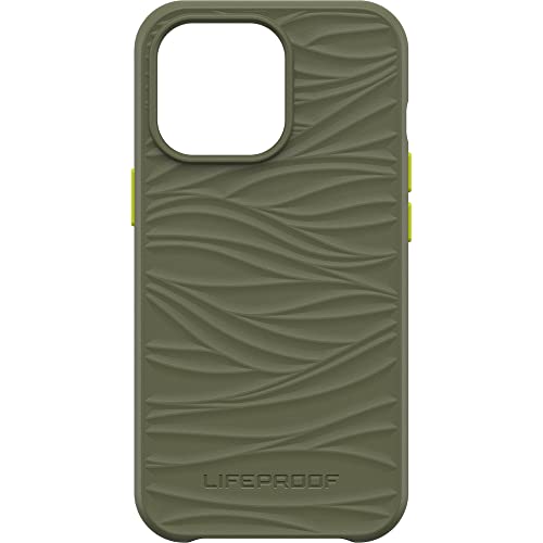 LifeProof Wake Hülle für iPhone 13 Pro, stoßfest, Sturzschutz bis 2 Meter, schlanke schützende Hülle, Nachhaltig hergestellt aus recyceltem Ozeanplastik, Grün von LifeProof