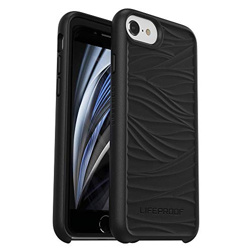 LifeProof Wake Hülle für iPhone 6s/7/8/SE 2. gen/SE 3. gen, stoßfest, Sturzschutz bis 2 Meter, schlanke schützende Hülle, Nachhaltig hergestellt aus recyceltem Ozeanplastik, Schwarz von LifeProof