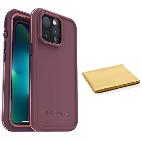 LifeProof FRFRE Series Wasserdichte Schutzhülle mit Magsafe für iPhone 13 Pro (nur mit Reinigungstuch, keine Einzelhandelsverpackung, einfallsreiches Violett) von LifeProof