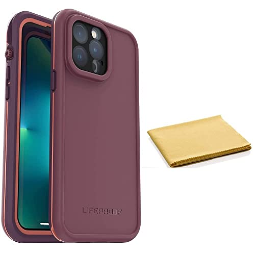 LifeProof Wasserdichte Schutzhülle mit Magsafe für iPhone 13 Pro Max (nur) – mit Reinigungstuch – keine Einzelhandelsverpackung – Ressourceful Purple von LifeProof