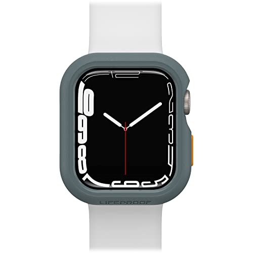 LifeProof Watch Bumper for Apple Watch Series 8/7 41mm, stoßfeste, sturzsichere, schlanke Schutzhülle für Apple Watch, schützt den Display und die Kanten, nachhaltig hergestellt, Grau von LifeProof