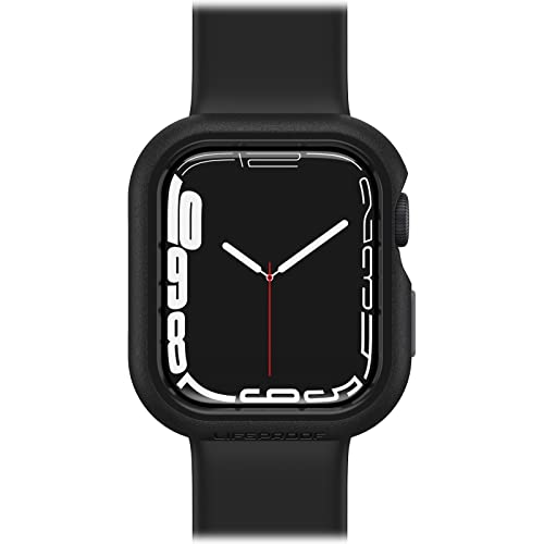 LifeProof Watch Bumper for Apple Watch Series 8/7 41mm, stoßfeste, sturzsichere, schlanke Schutzhülle für Apple Watch, schützt den Display und die Kanten, nachhaltig hergestellt, Schwarz von LifeProof