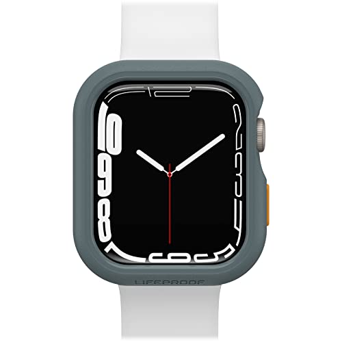 LifeProof Watch Bumper for Apple Watch Series 8/7 45mm, stoßfeste, sturzsichere, schlanke Schutzhülle für Apple Watch, schützt den Display und die Kanten, nachhaltig hergestellt, Grau von LifeProof