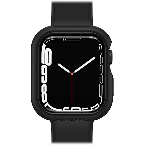 LifeProof Watch Bumper für Apple Watch Series 8/7 45mm, stoßfeste, sturzsichere, schlanke Schutzhülle, schützt den Display und die Kanten, nachhaltig hergestellt, Schwarz LifeProof Watch Bumper für Apple Watch Series 8/7 45mm, stoßfeste, sturzsichere, schlanke Schutzhülle, schützt den Display und die Kanten, nachhaltig hergestellt, Schwarz von LifeProof