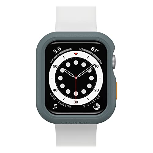 LifeProof Watch Bumper for Apple Watch Series SE 2. gen/SE 1. gen/6/5/4 44mm, stoßfeste, sturzsichere, schlanke Schutzhülle für Apple Watch, schützt den Display und die Kanten, Hellgrau LifeProof Watch Bumper for Apple Watch Series SE 2. gen/SE 1. gen/6/5/4 44mm, stoßfeste, sturzsichere, schlanke Schutzhülle für Apple Watch, schützt den Display und die Kanten, Hellgrau von LifeProof