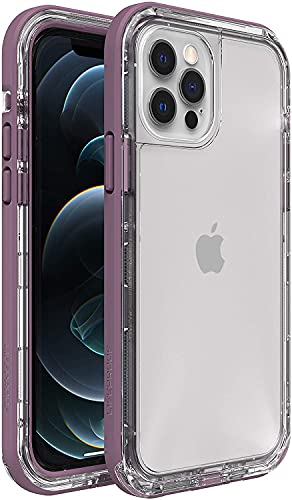 LifeProof für Apple iPhone 12/iPhone 12 Pro, Schlanke, sturzgeschützte, schmutzabweisende und schneesichere Schutzhülle, Next Serie, Transparent/Lila von LifeProof