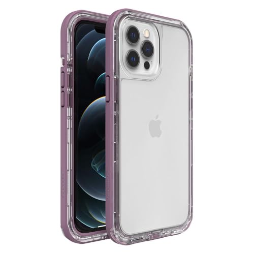 LifeProof für Apple iPhone 12 Pro Max, Schlanke, sturzgeschützte, schmutzabweisende und schneesichere Schutzhülle, Next Serie, Transparent/Lila LifeProof für Apple iPhone 12 Pro Max, Schlanke, sturzgeschützte, schmutzabweisende und schneesichere Schutzhülle, Next Serie, Transparent/Lila von LifeProof