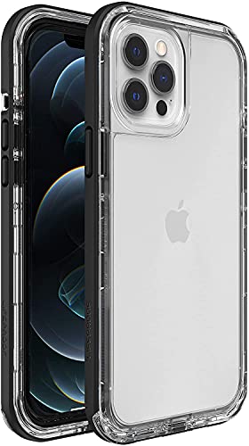 LifeProof für Apple iPhone 12 Pro Max, Schlanke, sturzgeschützte, schmutzabweisende und schneesichere Schutzhülle, Next Serie, Transparent/Schwarz LifeProof für Apple iPhone 12 Pro Max, Schlanke, sturzgeschützte, schmutzabweisende und schneesichere Schutzhülle, Next Serie, Transparent/Schwarz von LifeProof