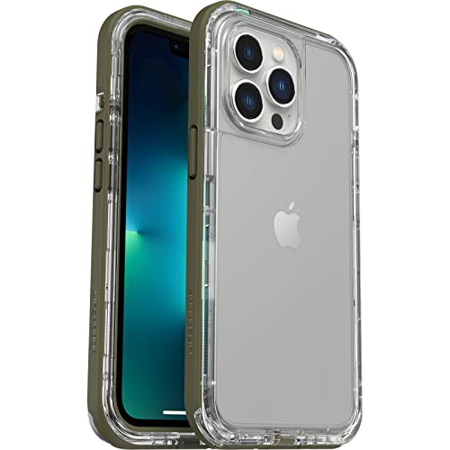 LifeProof für Apple iPhone 13 Pro, sturzgeschützte, schmutzabweisende und schneesichere Schutzhülle, Next Serie, Transparent/Grün von LifeProof