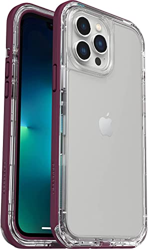 LifeProof für Apple iPhone 13 Pro Max / iPhone 12 Pro Max, sturzgeschützte, schmutzabweisende und schneesichere Schutzhülle, Next Serie, Transparent/Lila LifeProof für Apple iPhone 13 Pro Max / iPhone 12 Pro Max, sturzgeschützte, schmutzabweisende und schneesichere Schutzhülle, Next Serie, Transparent/Lila von LifeProof
