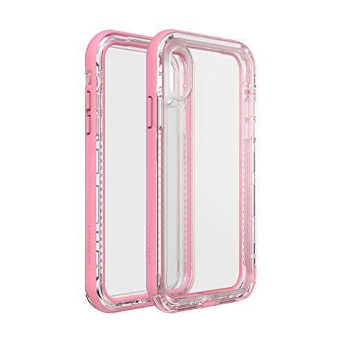 LifeProof für Apple iPhone XR, Schlanke, sturzgeschützte, schmutzabweisende und schneesichere Schutzhülle, Next Serie, Transparent/pink von LifeProof