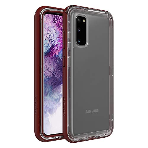 LifeProof für Samsung Galaxy S20, Schlanke, sturzgeschützte, schmutzabweisende und schneesichere Schutzhülle, Next Serie, Transparent/Rot LifeProof für Samsung Galaxy S20, Schlanke, sturzgeschützte, schmutzabweisende und schneesichere Schutzhülle, Next Serie, Transparent/Rot von LifeProof