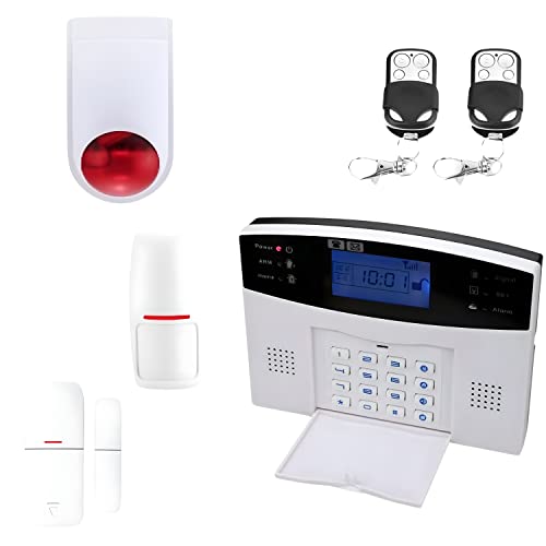LIFEBOX - LBXEvolutionkitmaison Alarmanlage, GSM, kabellos, 99 Zonen, Lifebox Evolution – Set für Zuhause – Weiß von Lifebox