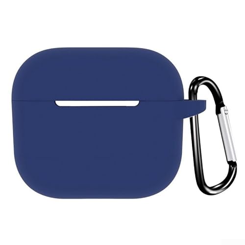 Praktische Silikon-Kopfhörerhülle für AirPods 3, schützt Ihre Ohrhörer (dunkelblau) von LifenaviStore