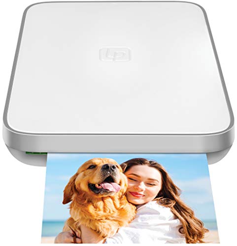 Lifeprint 3x4.5 Tragbarer Foto- und Videodrucker für iOS- und Android-Geräte. Erwecken Sie Ihre Fotos mit Augmented Reality zum Leben - Weiß von Lifeprint