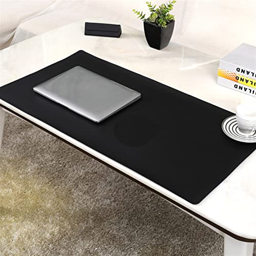 Lifup Wasserdicht PU Leder Schreibtischunterlage Rutschfeste Mauspad für Büro und Zuhause Einseitig Schwarz 100x35cm von Lifup