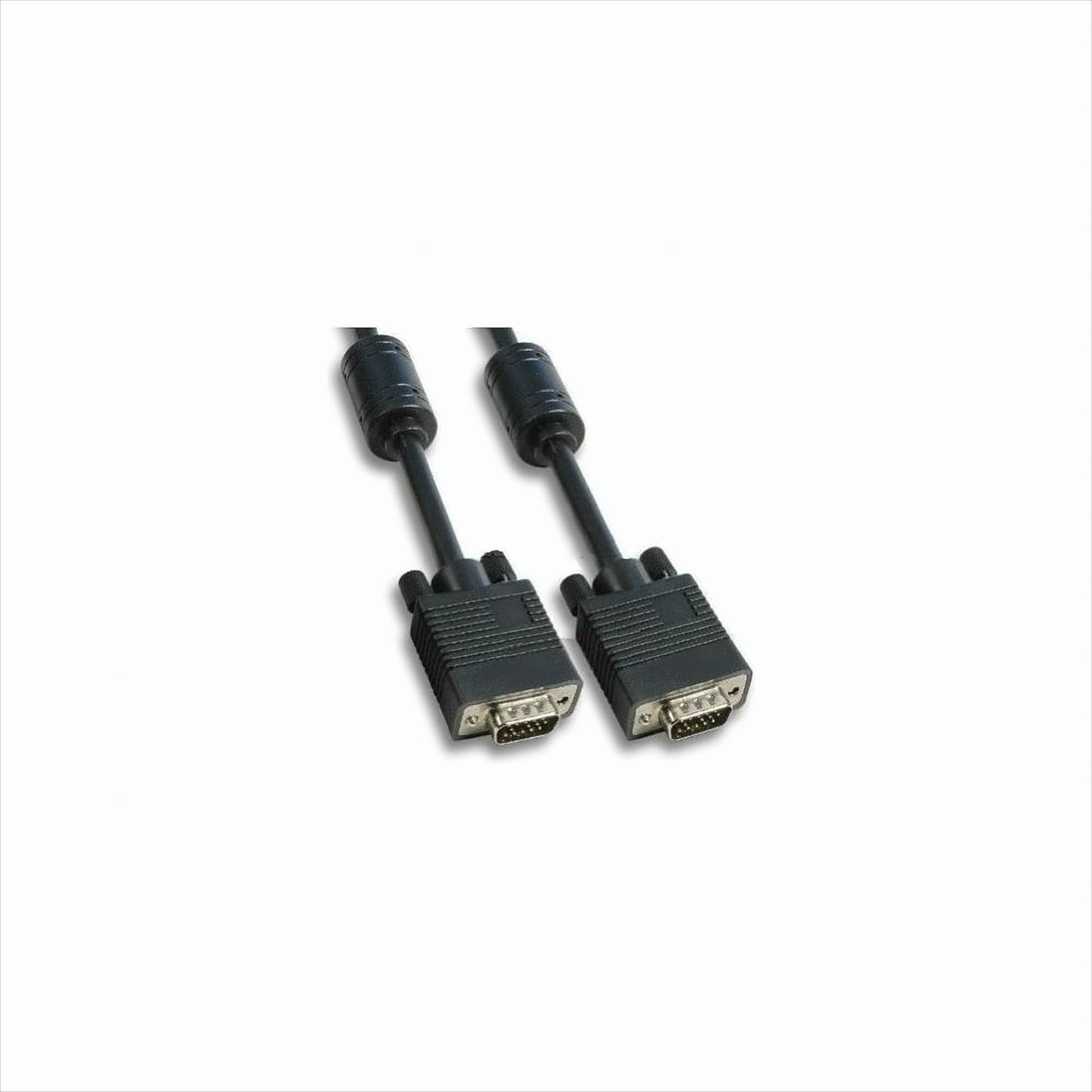 Ligawo 6515003 Premium VGA Kabel mehrfach geschirmt mit Ferritkern, 5m schwarz von Ligawo