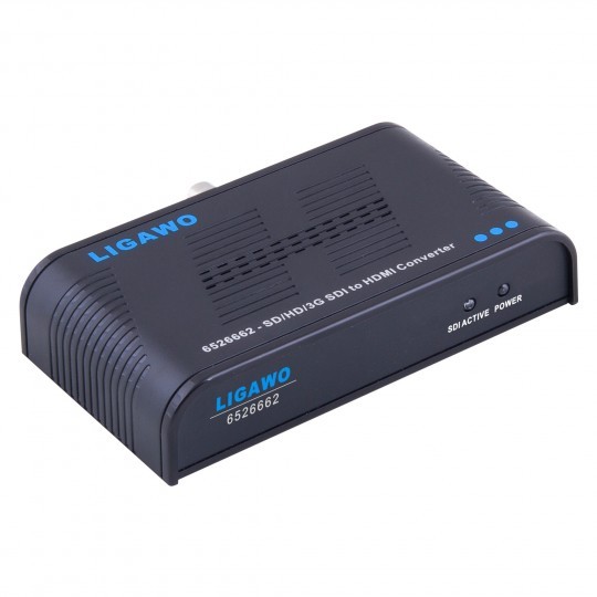 Ligawo 6526662 SDI zu HDMI Konverter für SD HD 3G SDI von Ligawo