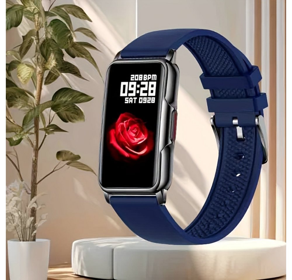 Lige Fur Herren Damen mit HD-Touchscreen, 180 mAh Akku Smartwatch (1.46 cm, Andriod iOS), mit Wetter, Wecker, Nachrichtenbenachrichtigung, 20+ Sportmodi von Lige