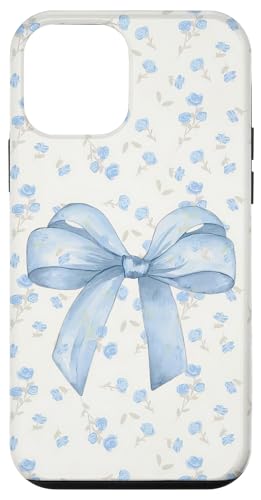 Hellblaue Schleife und Wildblumenmuster, niedlich, Kokette, Vintage Hülle für iPhone 12 mini Hellblaue Schleife und Wildblumenmuster, niedlich, Kokette, Vintage Hülle für iPhone 12 mini von Light Blue Bow & Wildflower Pattern Cute Coquette