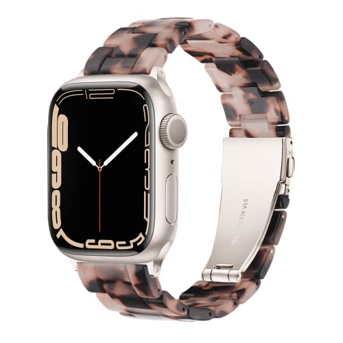 Light Kompatibel mit Apple Watch Armband 49mm 46mm 45mm 44mm 42mm, Leicht Einstellbar Mode Harz Wasserdicht für Apple Watch Ultra, Series 10 9 8 7 6 5 4 3 2 1 iWatch SE für Damen/Herren Light Kompatibel mit Apple Watch Armband 49mm 46mm 45mm 44mm 42mm, Leicht Einstellbar Mode Harz Wasserdicht für Apple Watch Ultra, Series 10 9 8 7 6 5 4 3 2 1 iWatch SE für Damen/Herren von Light House