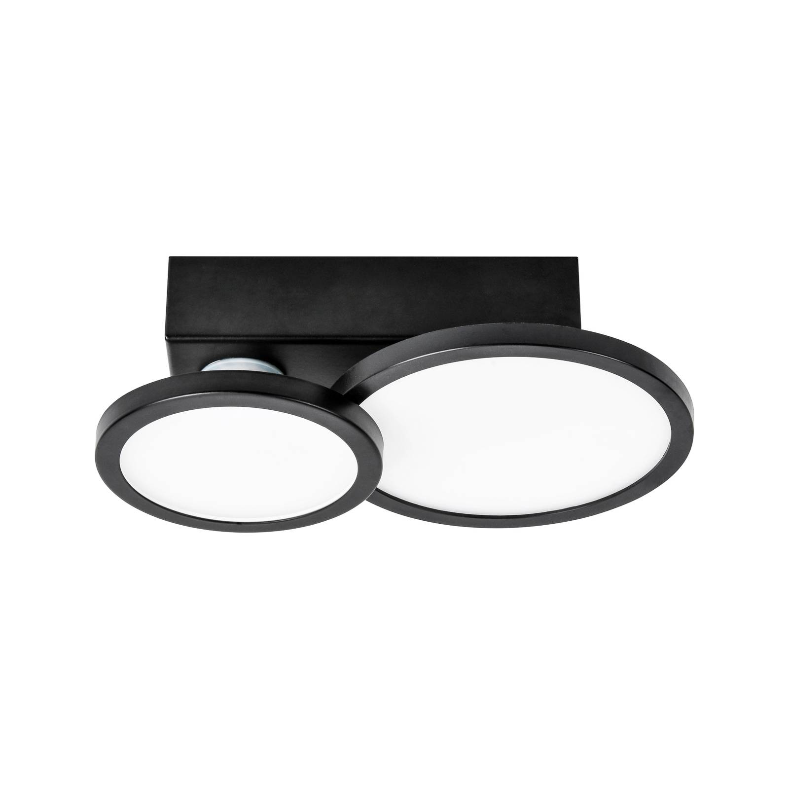 LIGHTME LED-Deckenleuchte Aqua GU10 2-fl. schwarz LIGHTME LED-Deckenleuchte Aqua GU10 2-fl. schwarz von LightMe