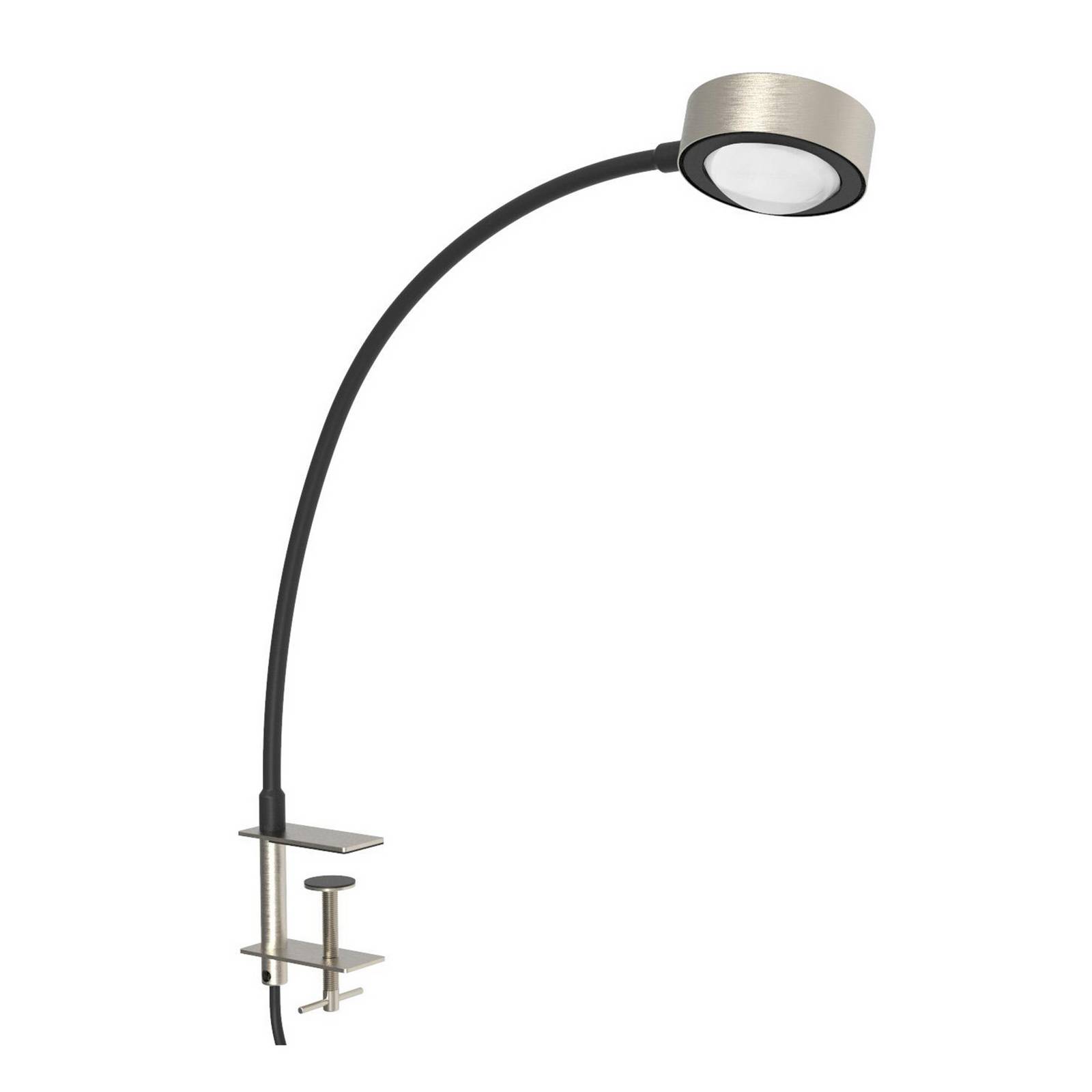 LIGHTME Tischleuchte Powerlens Flex, Schraube, titanfarben LIGHTME Tischleuchte Powerlens Flex, Schraube, titanfarben von LightMe