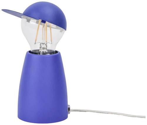LightMe Don Elektro LM85709 LED-Tischlampe LED E27 4.5W Blau LightMe Don Elektro LM85709 LED-Tischlampe LED E27 4.5W Blau von LightMe