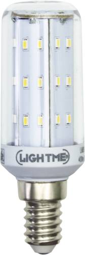 LightMe LM85360 LED EEK G (A - G) E14 Stabform 8W = 60W Neutralweiß (Ø x L) 40mm x 117mm nicht dim von LightMe